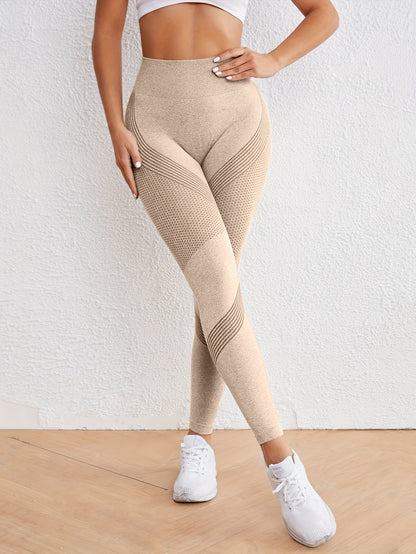 Leggings deportivos mujer, leggings secado rápido, leggings cintura alta, leggings yoga, ropa deportiva mujer, Miravia, yoga, running, entrenamiento, gimnasio, fitness, poliamida, elastano, sin costuras.