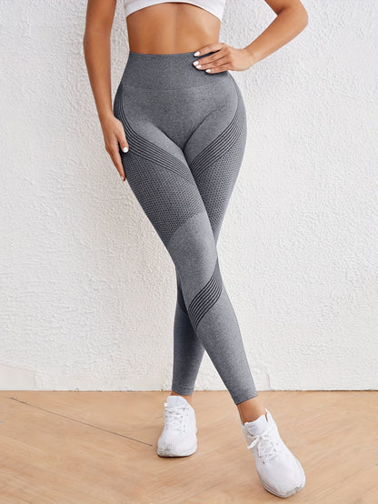 Leggings deportivos mujer, leggings secado rápido, leggings cintura alta, leggings yoga, ropa deportiva mujer, Miravia, yoga, running, entrenamiento, gimnasio, fitness, poliamida, elastano, sin costuras.