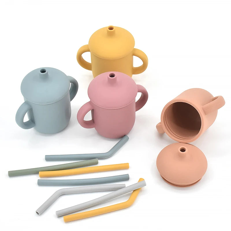 4/5/6PCS Baby Silicone Tableware