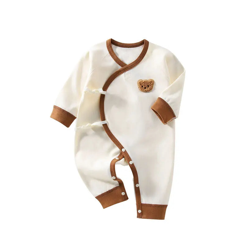 Unisex Newborn Jumpsuit Cothing Boys Girls  100% Cotton Baby Romper 0-3M Long Sleeved Babe Pajamas for Four Season