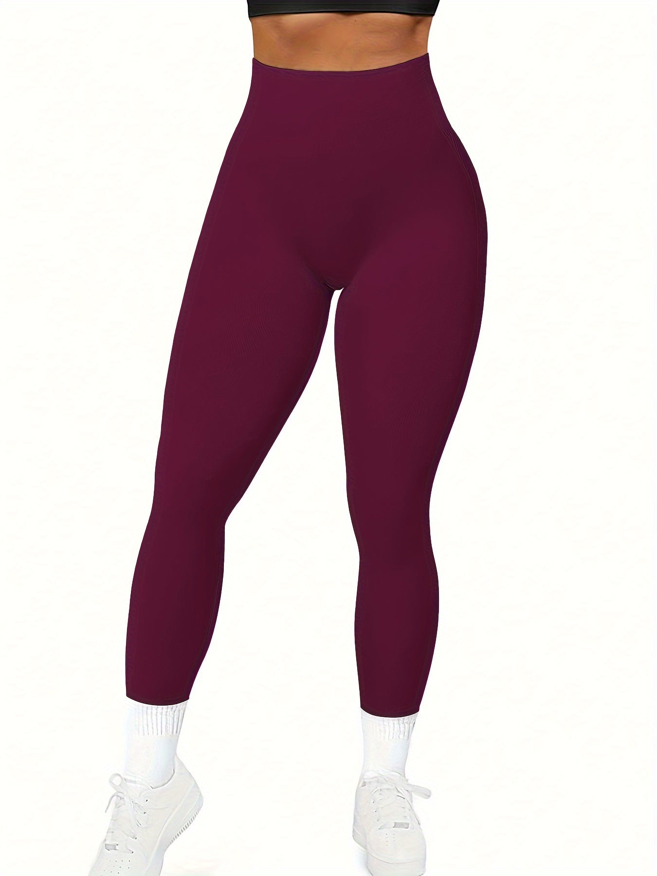 Leggings yoga mujer, leggings cintura alta, leggings rayas laterales, leggings deportivos mujer, ropa deportiva mujer, VIVAVIA, yoga, running, entrenamiento, gimnasio, fitness, poliamida, elastano, elásticos.