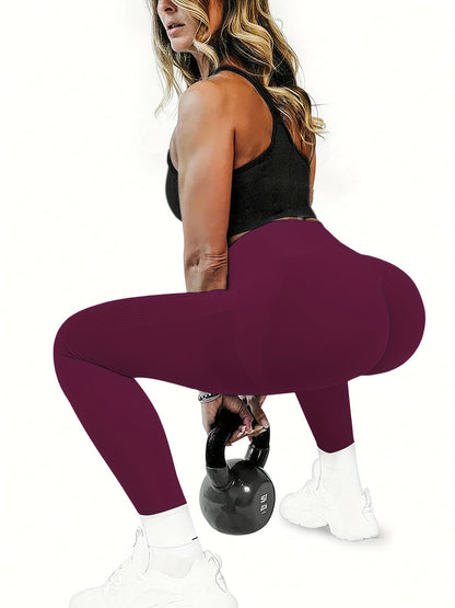 Leggings yoga mujer, leggings cintura alta, leggings rayas laterales, leggings deportivos mujer, ropa deportiva mujer, VIVAVIA, yoga, running, entrenamiento, gimnasio, fitness, poliamida, elastano, elásticos.