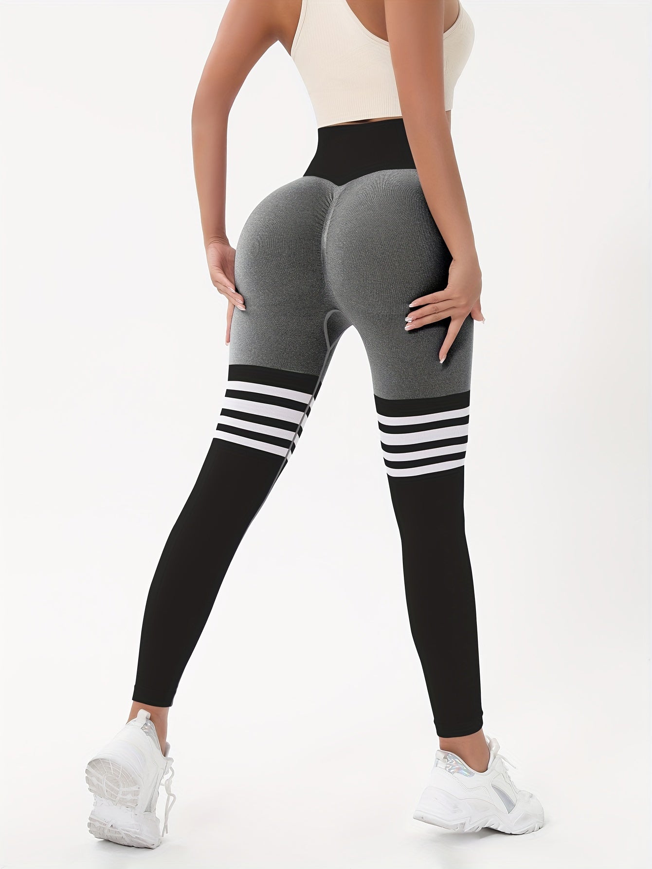 Leggings Yoga Cintura Alta | Control Abdomen | Realza Glúteos | VIVAVIA | Mayas elásticas deportivas mujer